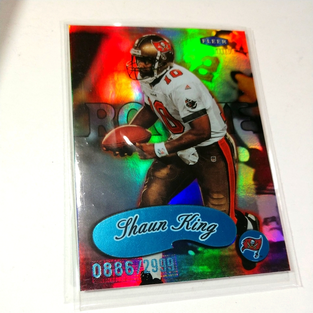 1999 Fleer Mystique #138 Shaun King RC #0886/2999